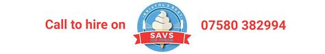 Savs Super Whippy 07580 382994 Bristols Original Ice Cream Van