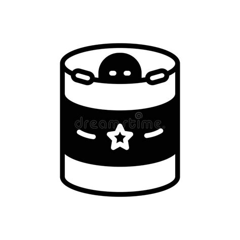 Black Solid Icon for Hidden, Lurking and Seek Stock Vector ...