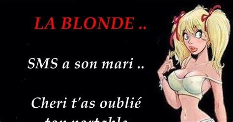 La Blonde Blagues Et Les Meilleures Images Dr Les