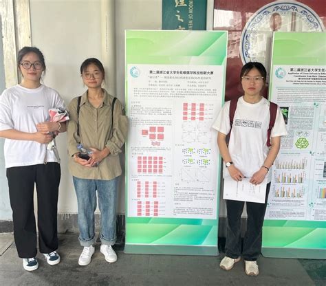 喜报我校学子在第二届浙江省大学生低碳循环科技创新大赛中获一等奖