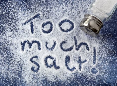 Too Much Salt — Stock Photo © Robynmac 5531841