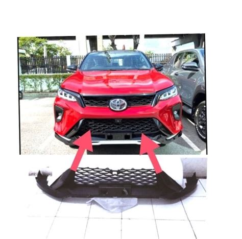 Jual Grill Bumper Dapan Bawah Fortuner Legender Up Part Original