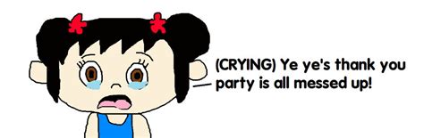 Kai Lan Crying Because A Party Mess Up By Mjegameandcomicfan89 On