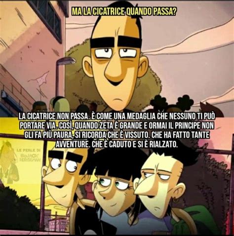 An Image Of Cartoon Characters With Captioning In Spanish And English