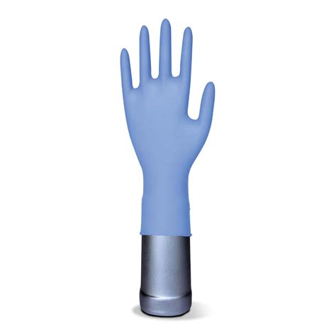 Nitrile Powder Free Examination High Risk Glove 300mm - Violet Blue