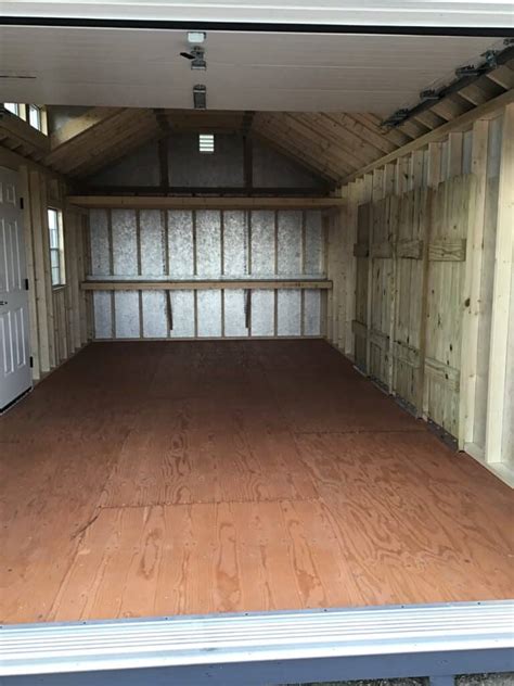 12x24 Classic Style Wood Panel Garage For Sale| #57998 | Northland Sheds