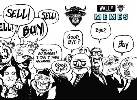 Madness Of The Crowd Wall Street Memes Is Monetizing The Meme Stocks