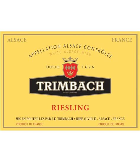 Trimbach Riesling 2021 Vintage Wine Cellars