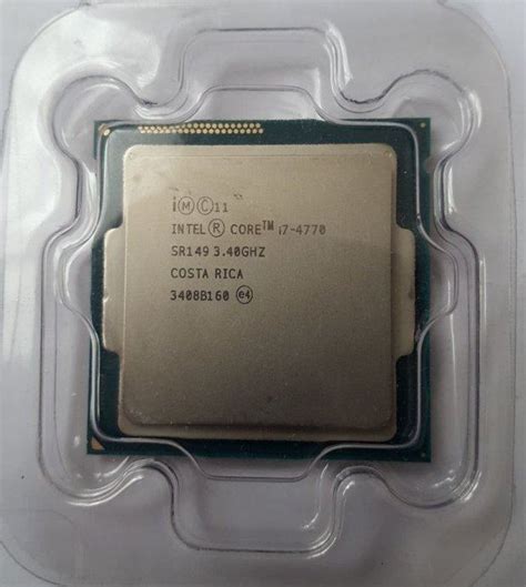 Intel Core I7 4770 3 40GHz 1150 Socket