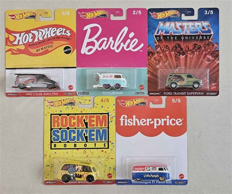 Hot Wheels Pop Culture Mattel Brands Set Completo Miniaturas Universo Hot Wheels