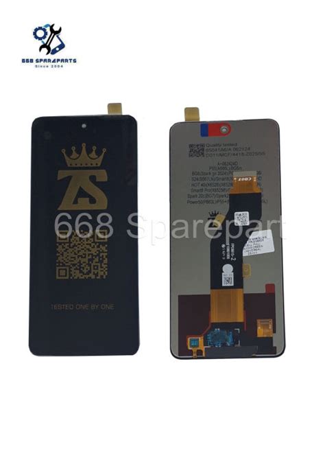 LCD INFINIX SMART 8 SMART 8 PRO HOT 40I INCELL X6525 XSMART 8 PLUS X6526 X6525B X6528B BLACK