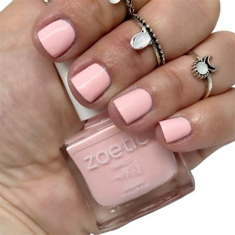 Pastel Pink Nail Polish Light Pink Cruelty Free Vegan Nail Etsy