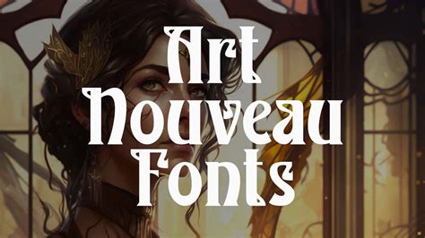 25 Breathtaking Art Nouveau Fonts For That Timeless Look | HipFonts