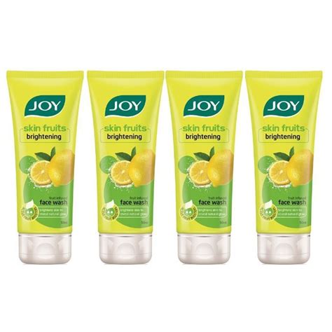 Buy Joy Skin Fruits Brightening Face Wash Lemon Pack Of 4 X 50 Ml