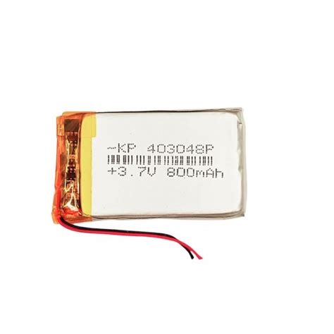 V Mah Lithium Polymer Lipo Rechargeable Battery Model Kp