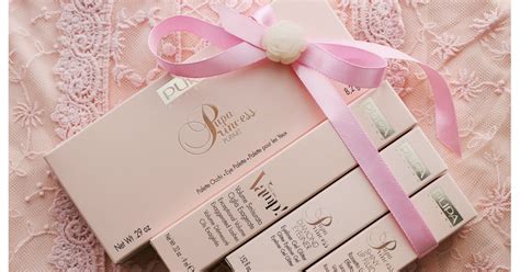 Pupa Princess Collection Eye Palette Pupart Shiny Lip Fluid Nude