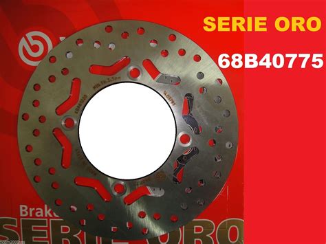 BREMBO 68B40775 Bremsscheibe Vorne Serie Gold für Honda Stärke 250 2000