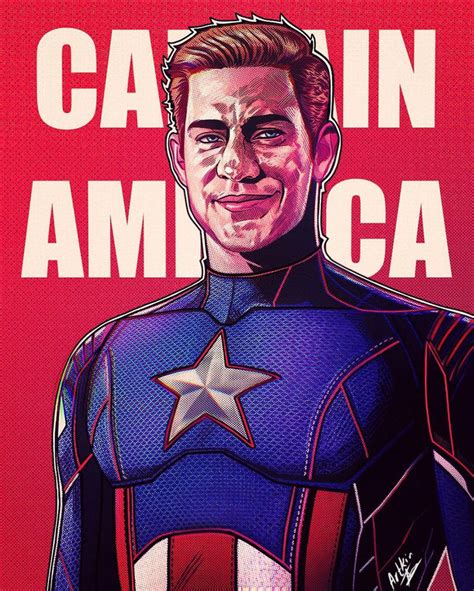 John Krasinski as Captain America by Artkin by TytorTheBarbarian on ...