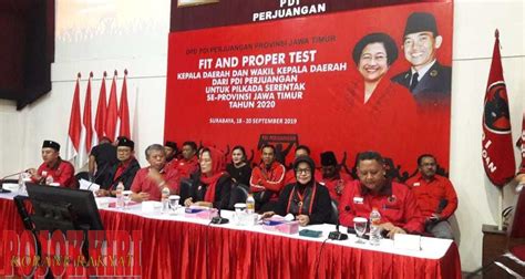 DPD PDIP Gelar Fit And Proper Test Bagi Calon Kepala Daerah Pojokkiri