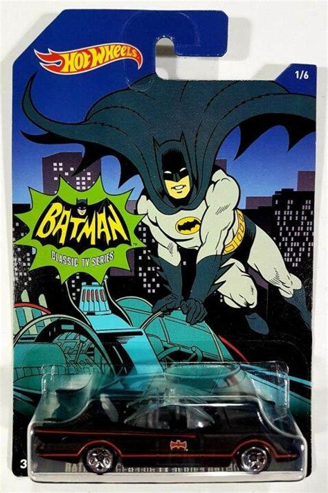 โมเดลรถแบทแมนฮอทวล Hot Wheels Batman Classic TV Series Batmobile Lazada co th
