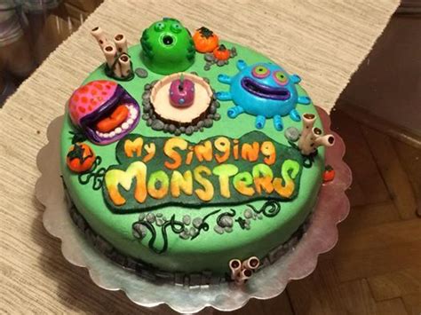 My Singing Monsters Cake Monster Cake Cupcake Birthday Cake My Birthday Cake