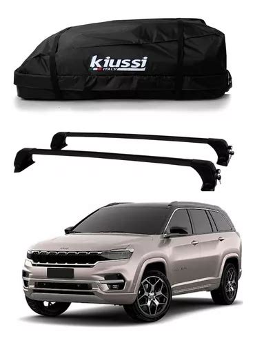 Bagageiro Kiussi Bolzano 300l Rack Jeep Commander Parcelamento Sem