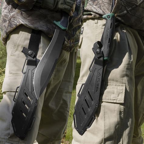 Snapklik.com : Machete, 11 Fixed Blade Camp Knife, Bolo Machete For