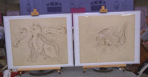 Antiques Roadshow Appraisal Calligraphic Drawings Ca 1885 Season