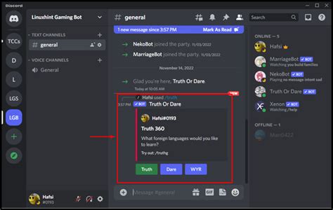 How To Use Truth Or Dare In Discord Linux Consultant