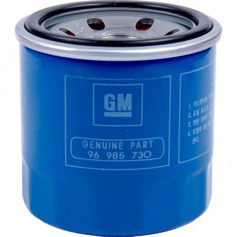 Фильтр масл 96985730 — Запчасти Opel, Chevrolet, Daewoo