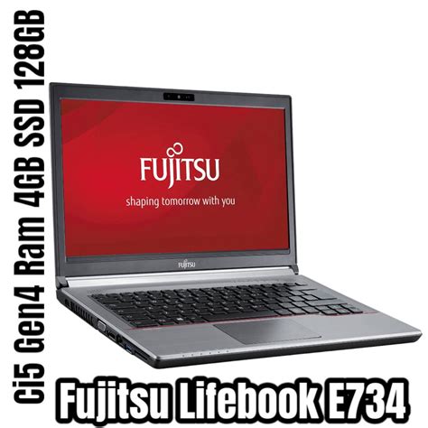 Jual Laptop Bekas Fujitsu Lifebook E734 Core I5 Gen 4 Ram 4gb Ssd 128gb Webcam Nbf7 Shopee