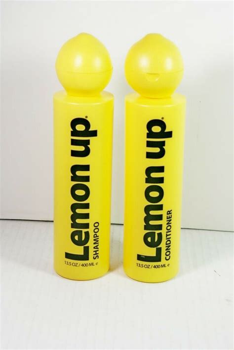 Vintage Lemon Up Shampoo And Conditioner Set Retro 1970 Remake New Ebay Shampoo And