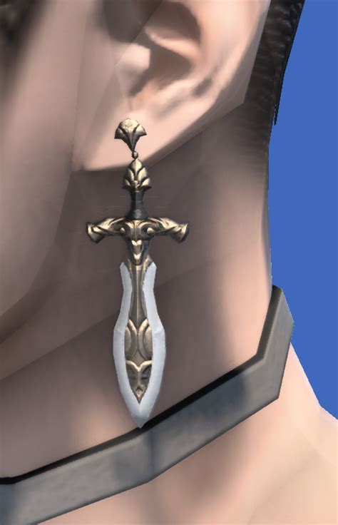 Hematite Earrings Of Healing Gamer Escape S Final Fantasy XIV FFXIV