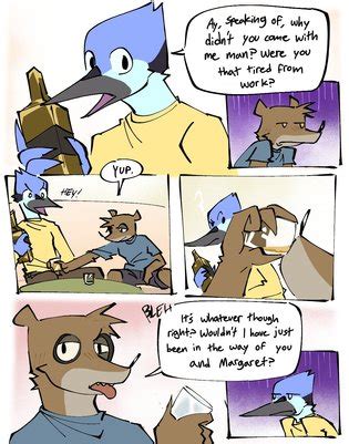 Rigby Mordecai Yaoi Luscious Hentai Manga Porn