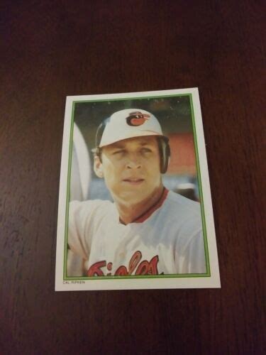 Topps All Star Glossy Cal Ripken Jr Hof Rare Ebay