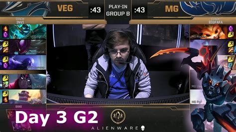 Vega Squadron Vs Mega Day Play Ins Of Lol Msi Veg Vs Mg