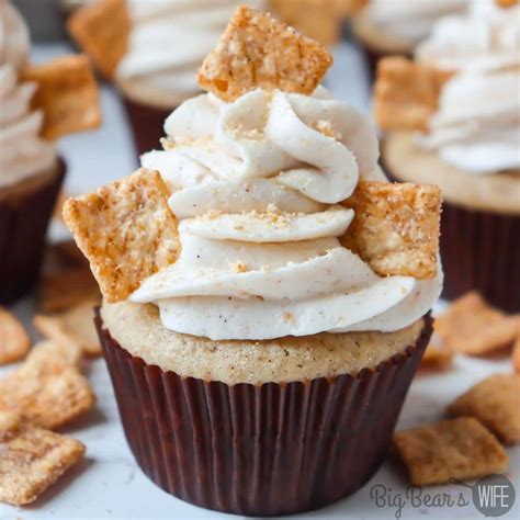 Cinnamon Toast Crunch Cupcakes Big Bears Wife