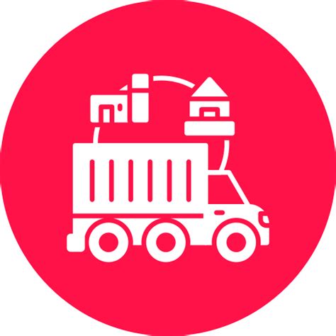 Supply Chain Free Shipping And Delivery Icons