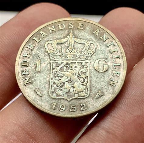 Moneda PLATA ANTILLAS HOLANDESAS Antillen Netherland 1 Florin