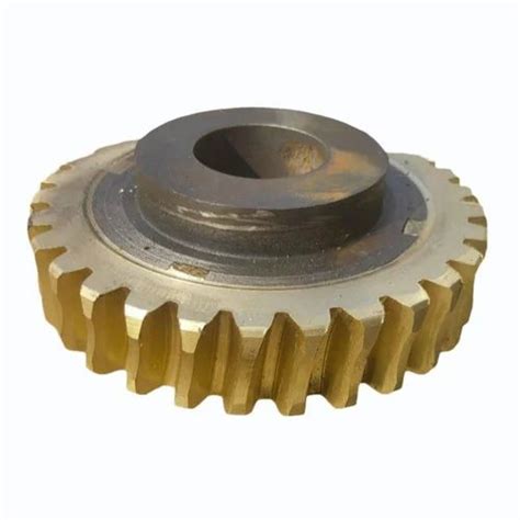 Heavy Vehicle Aluminium Bronze Worm Gear 30 Teeth 5 25 Module For