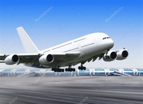 big plane  airport stock photo ssuaphoto