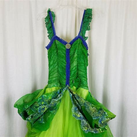 Fairy Forest Elf Dress Costume Cosplay Unique Fantasy… Gem