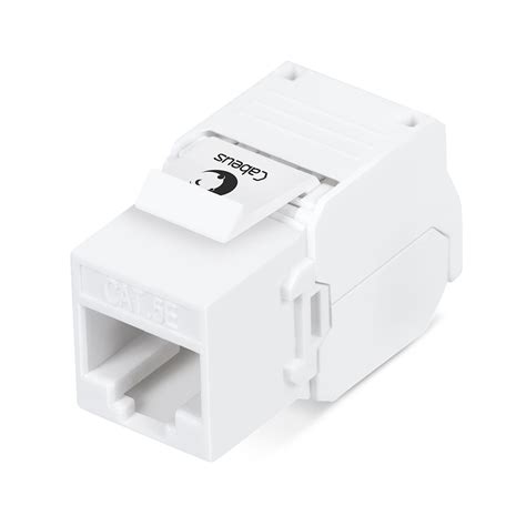 Cabeus KJ-RJ45-Cat.5e-180-Toolless Вставка Keystone Jack RJ-45(8P8C ...