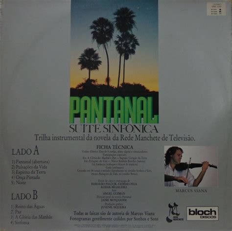 Lp Autografado pantanal Suite Sinfônica 1990 marcus Vianna MercadoLivre