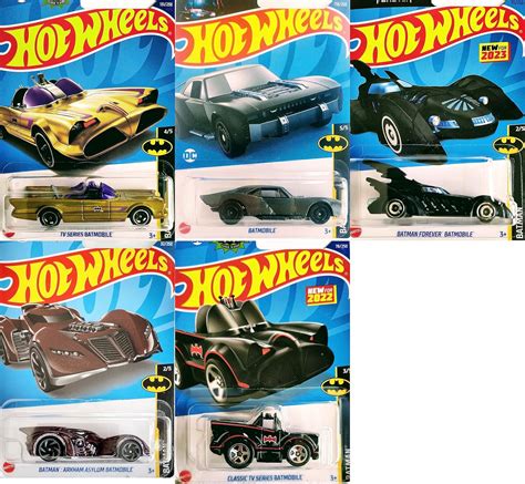 Amazon Hot Wheels Batman Car Set Bundle Version Toys Games