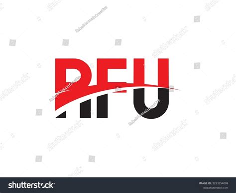 Rfu Letter Initial Logo Design Vector Stock Vector (Royalty Free ...