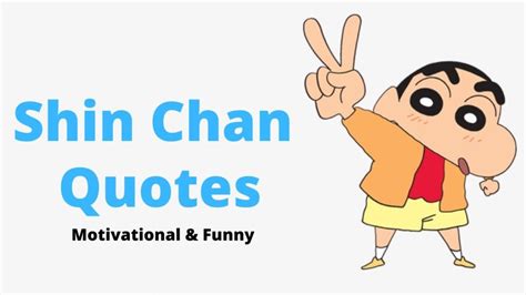 Shin Chan With Quotes