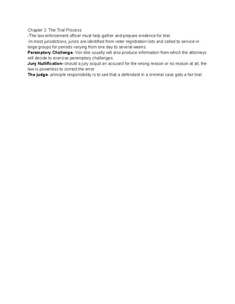 Criminal Evidence And Procedure: An Introduction 8