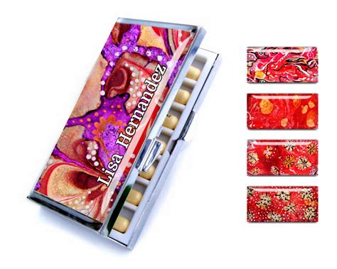 Medicine Pill Box Personalized T