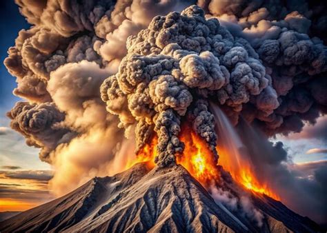 Volcanic Ash Texture Premium Ai Generated Image